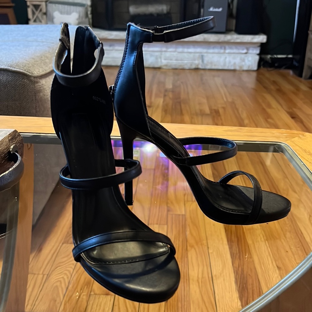 Black heels